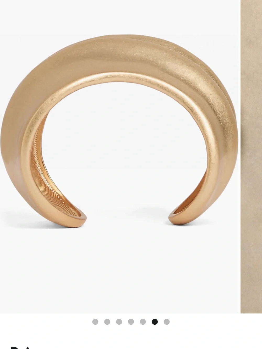 Reiss Sara Sculptural Cuff Bracelet NWOT - Picture 5 of 9